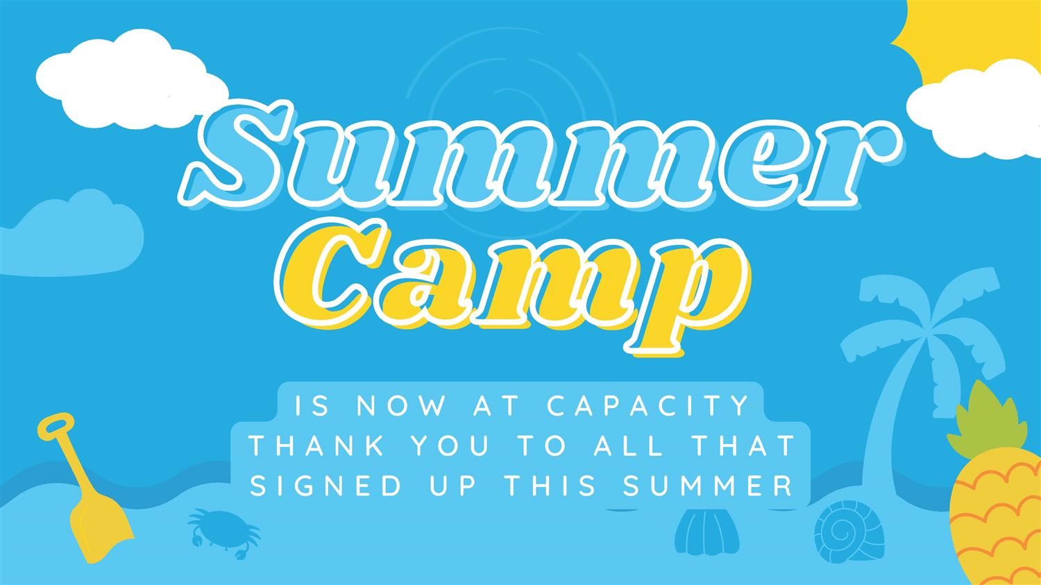 Summer Camp Closed